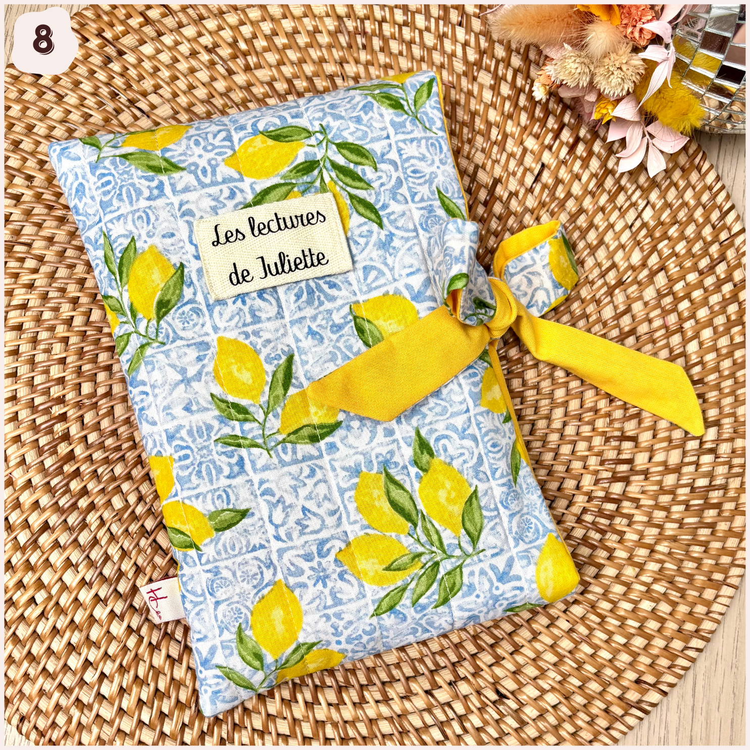 Pochette à livres personnalisée Happy Chouquettes