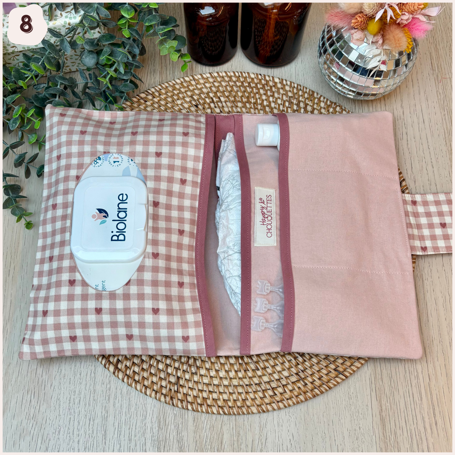 Pochette à langer Happy Chouquettes