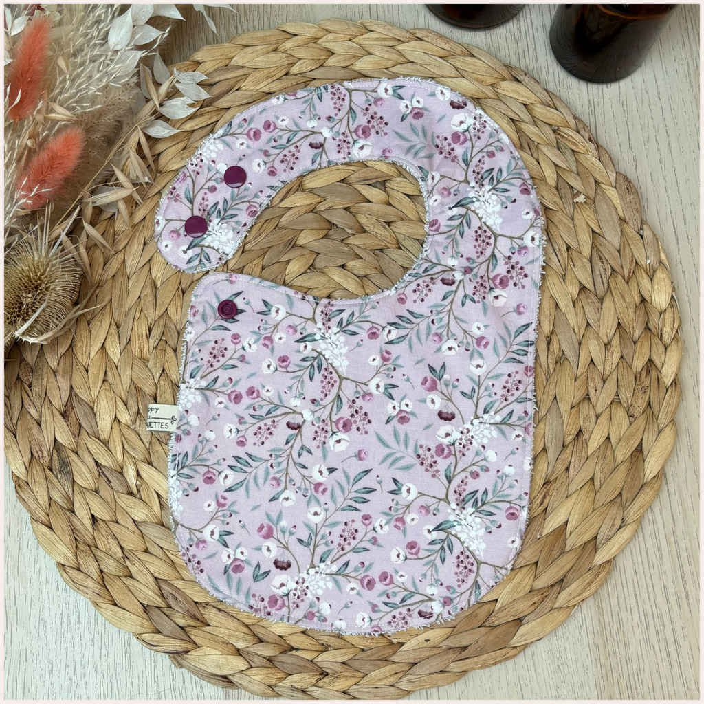 Semainier de bavoirs - Prune Happy Chouquettes