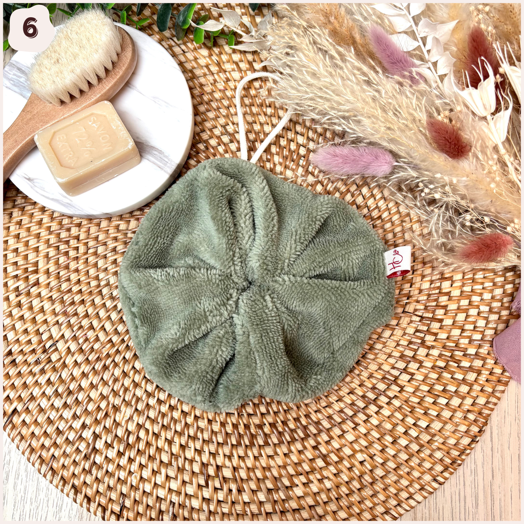 Fleur de douche lavable Happy Chouquettes