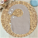 Bavoir à l'unité Happy Chouquettes