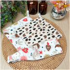 Duo beauté :  serviettes visage et bandeau démaquillant Happy Chouquettes