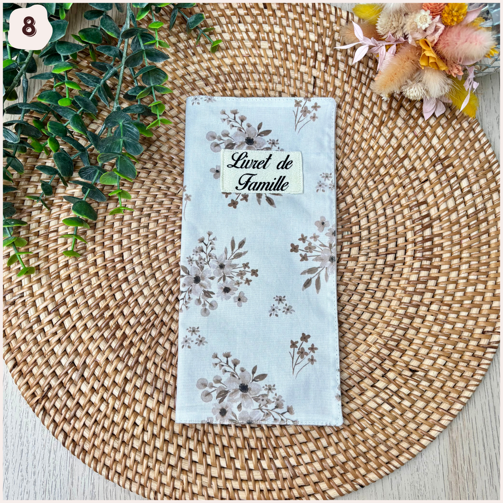 Protège Livret de Famille personnalisé Happy Chouquettes