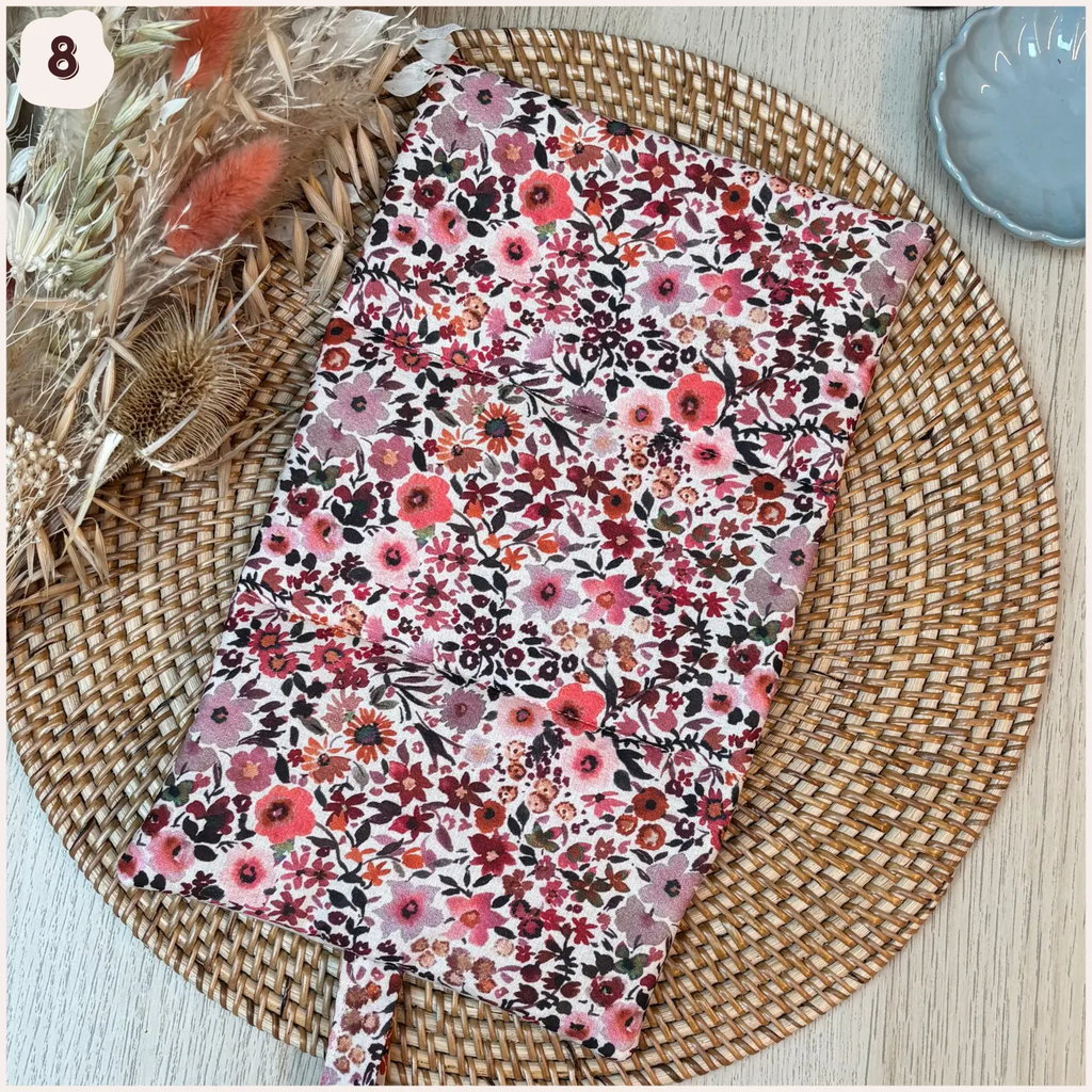 Pochette à bijoux fleurie Happy Chouquettes