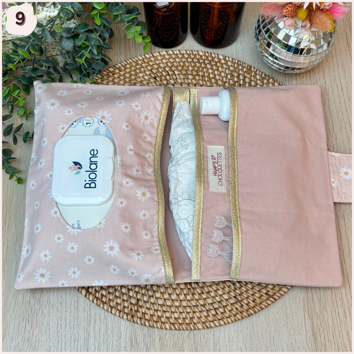 Pochette à langer Happy Chouquettes