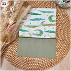 Protège carnet de santé personnalisé - Vert Happy Chouquettes