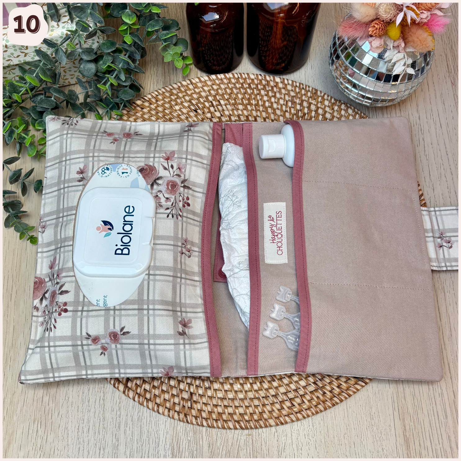 Pochette à langer Happy Chouquettes