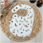 Bavoir à l'unité Happy Chouquettes