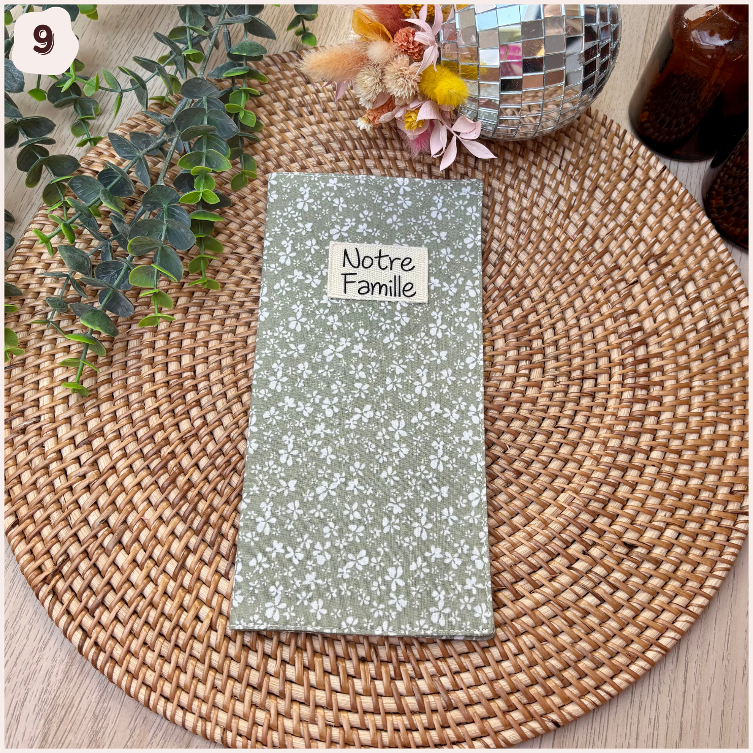 Protège Livret de Famille personnalisé Happy Chouquettes