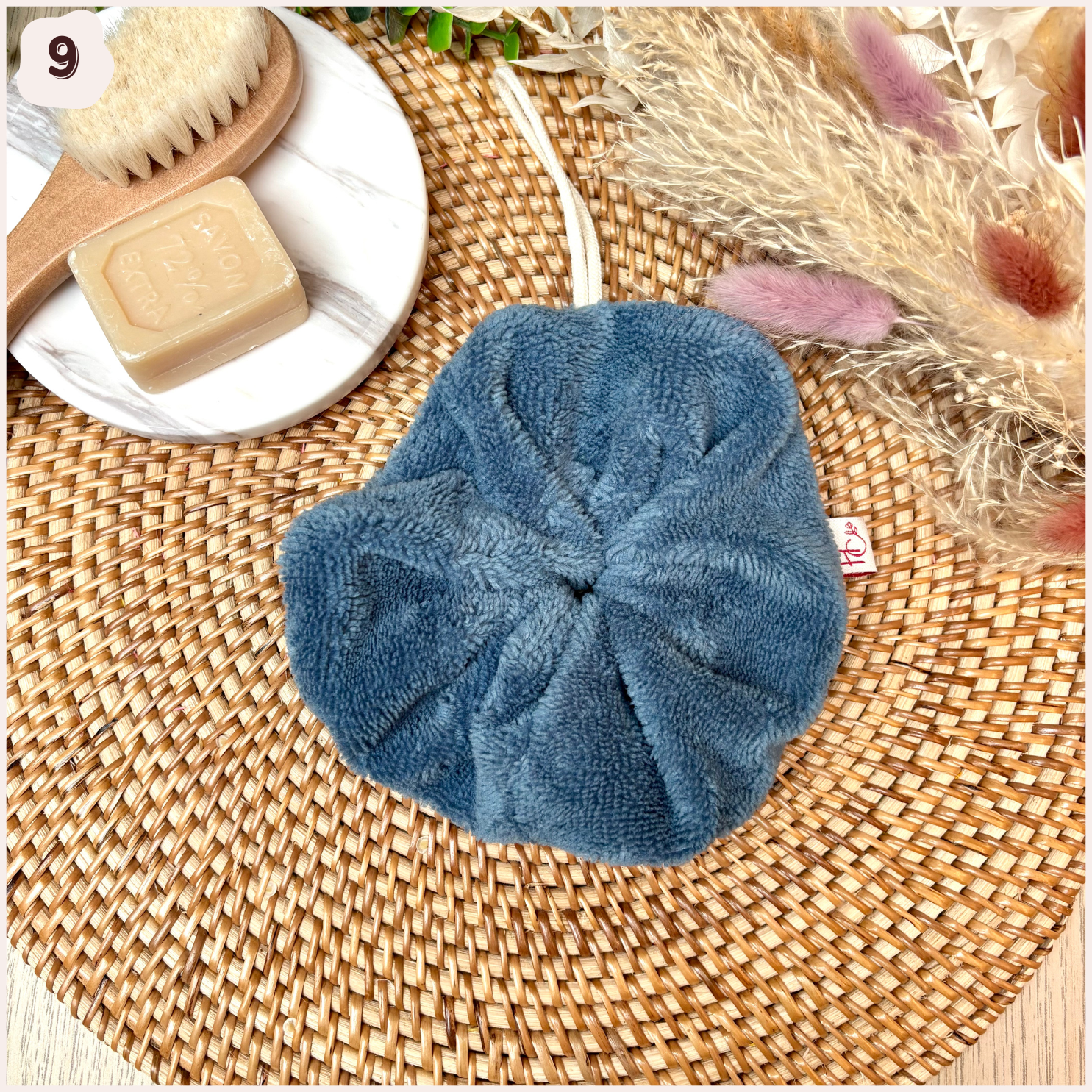 Fleur de douche lavable Happy Chouquettes