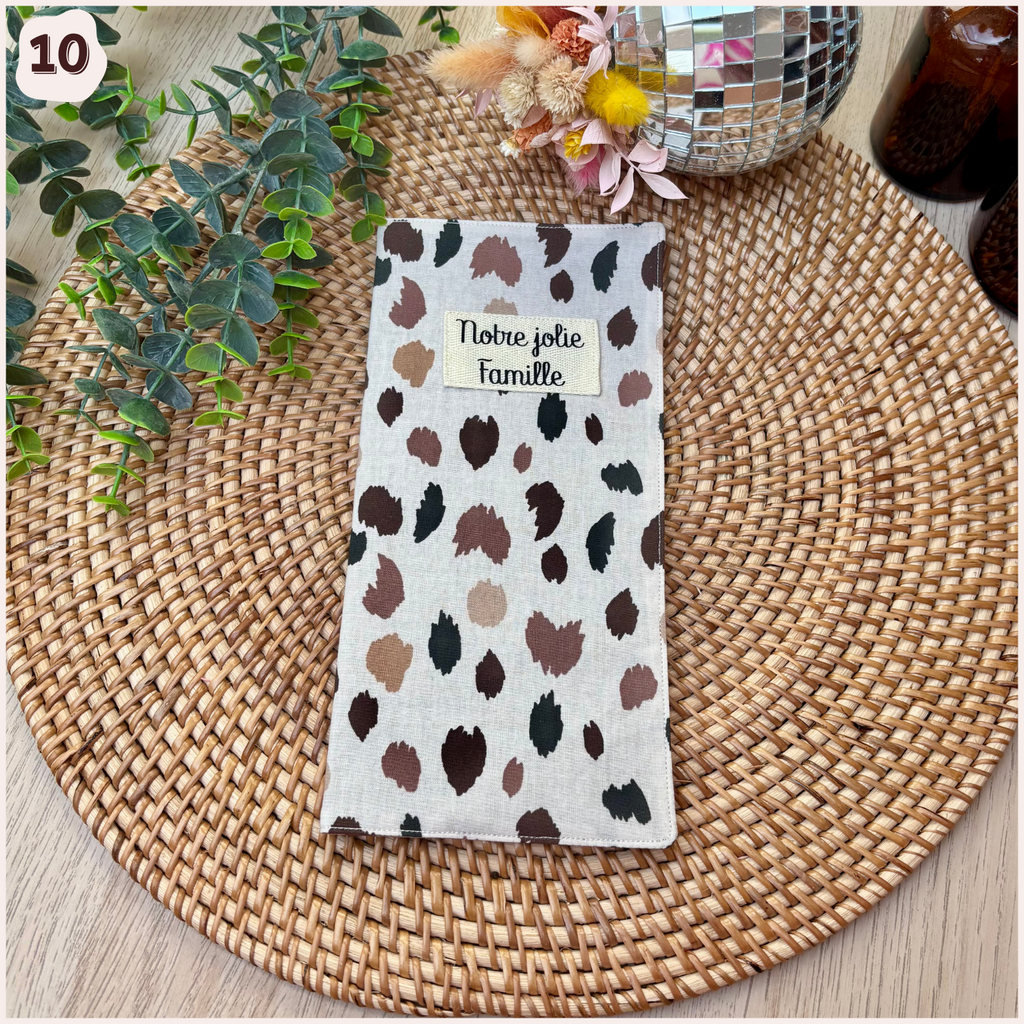 Protège Livret de Famille personnalisé Happy Chouquettes