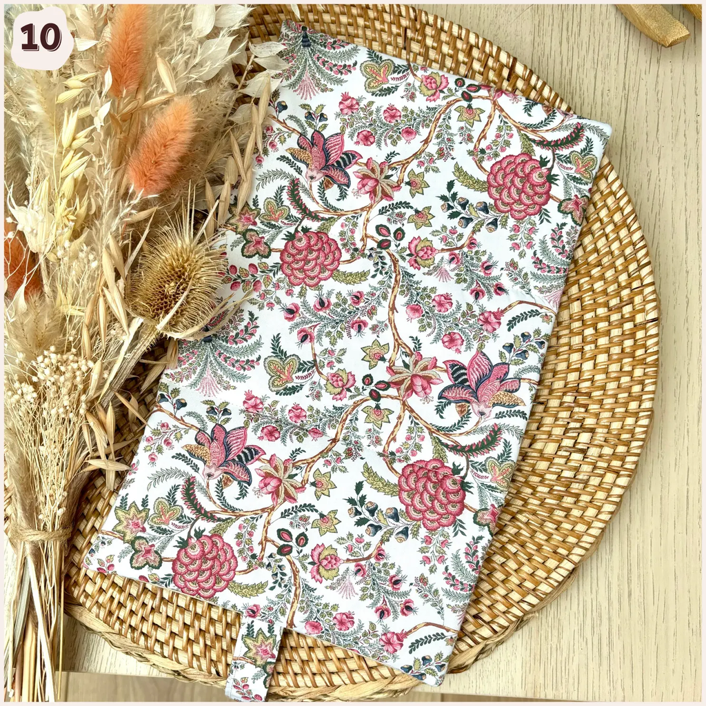 Pochette à bijoux fleurie Happy Chouquettes