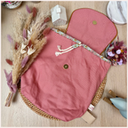 Sac à dos maternelle personnalisé - Rose Happy Chouquettes