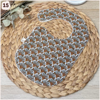 Bavoir à l'unité Happy Chouquettes