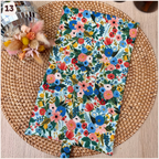 Pochette à bijoux fleurie Happy Chouquettes