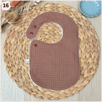 Bavoir à l'unité Happy Chouquettes