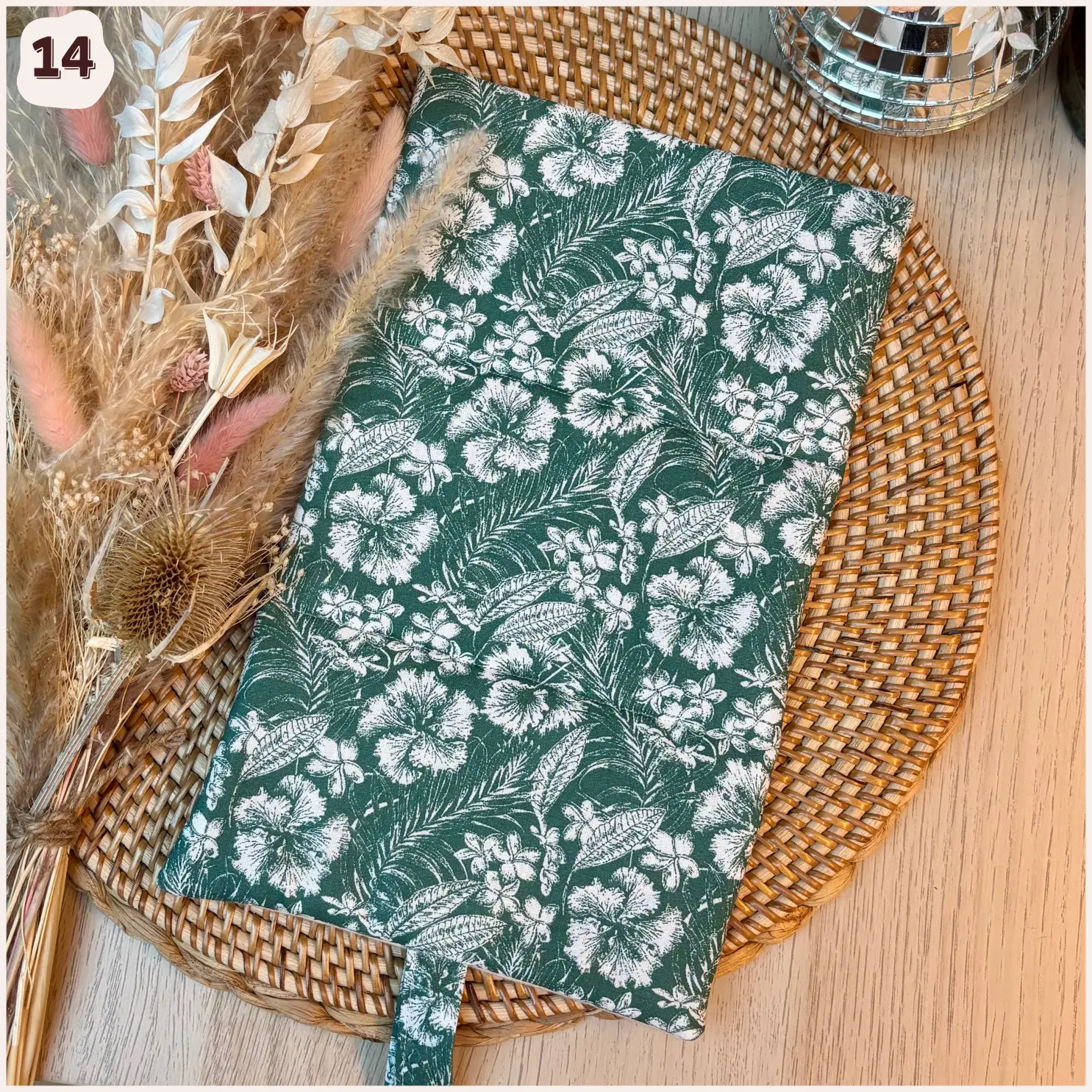 Pochette à bijoux fleurie Happy Chouquettes