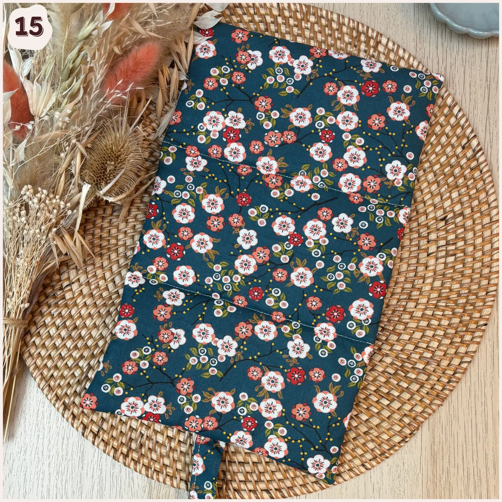 Pochette à bijoux fleurie Happy Chouquettes