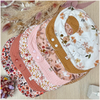 Semainier de bavoirs - Sur mesure Happy Chouquettes