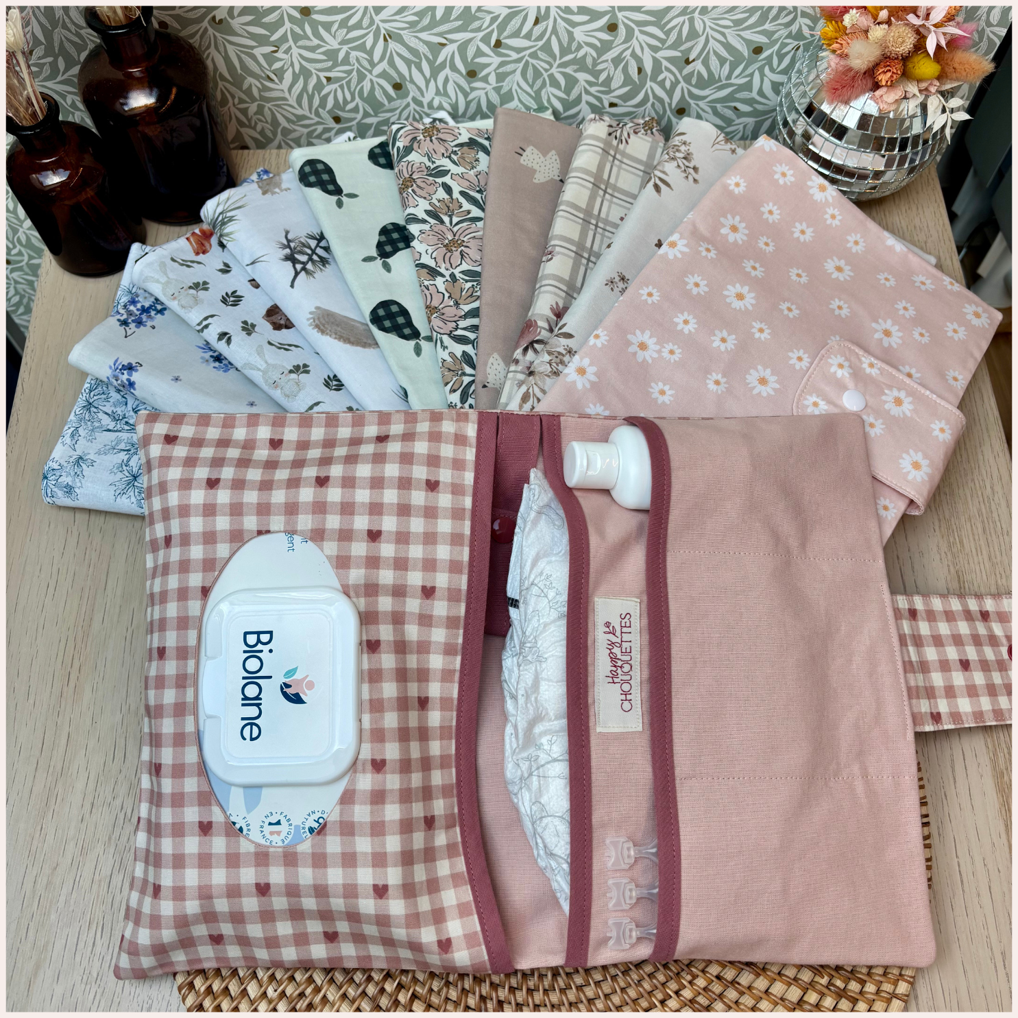 Pochette à langer Happy Chouquettes