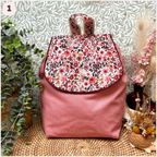 Sac à dos maternelle personnalisé - Rose Happy Chouquettes