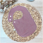 Semainier de bavoirs - Rose et Vert Happy Chouquettes