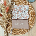 Protège carnet de santé - Beige Happy Chouquettes