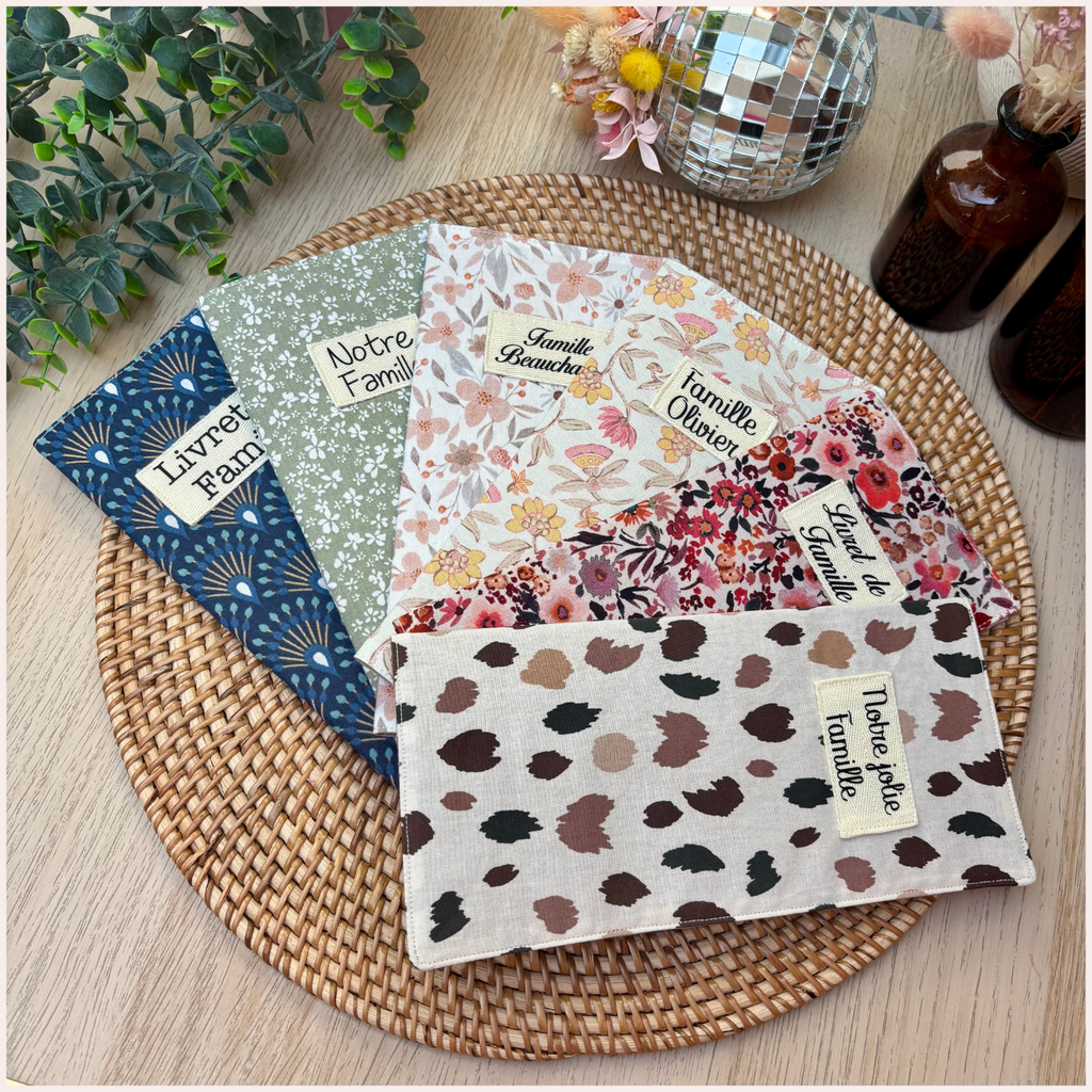 Protège Livret de Famille personnalisé Happy Chouquettes