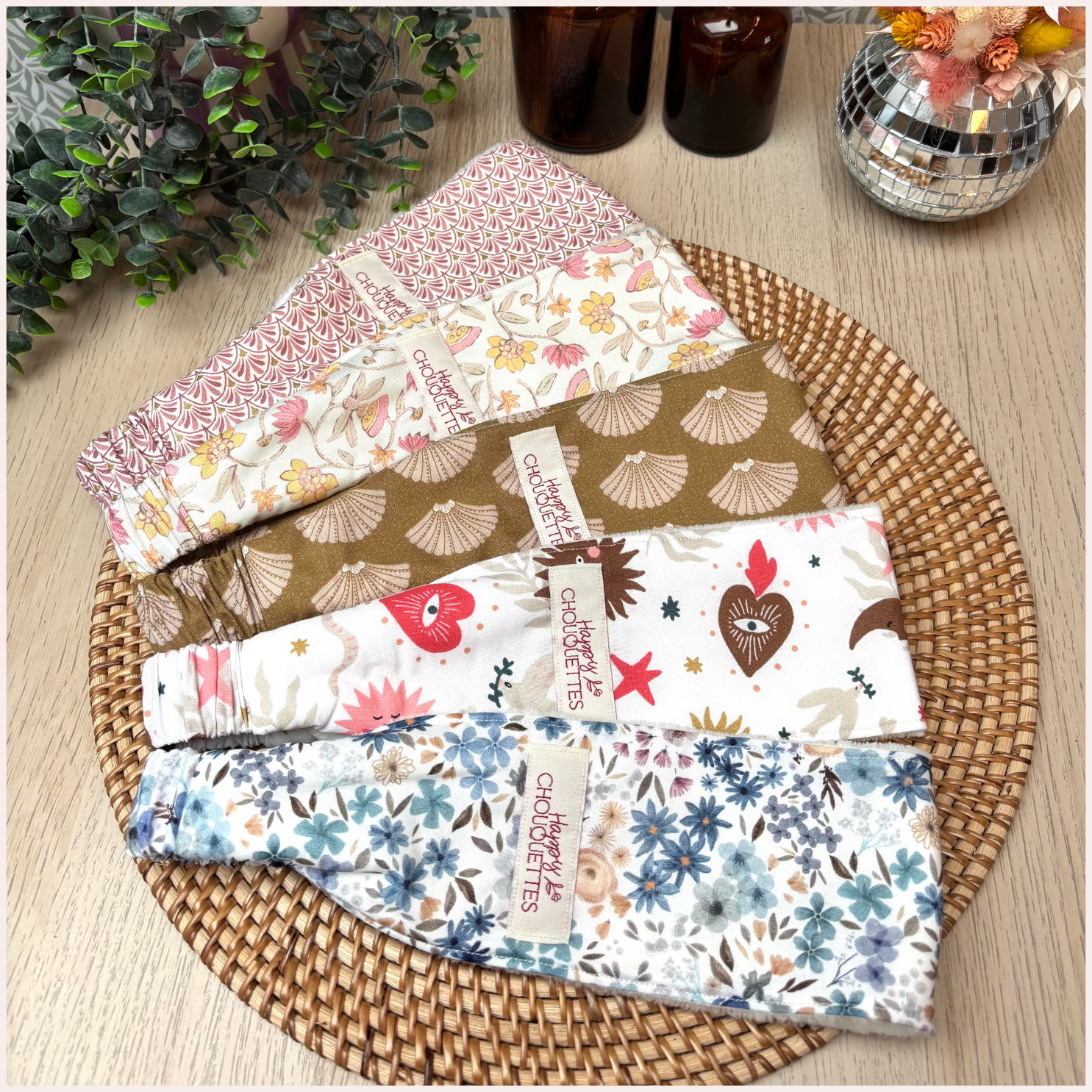 Bandeau démaquillant élastique Happy Chouquettes