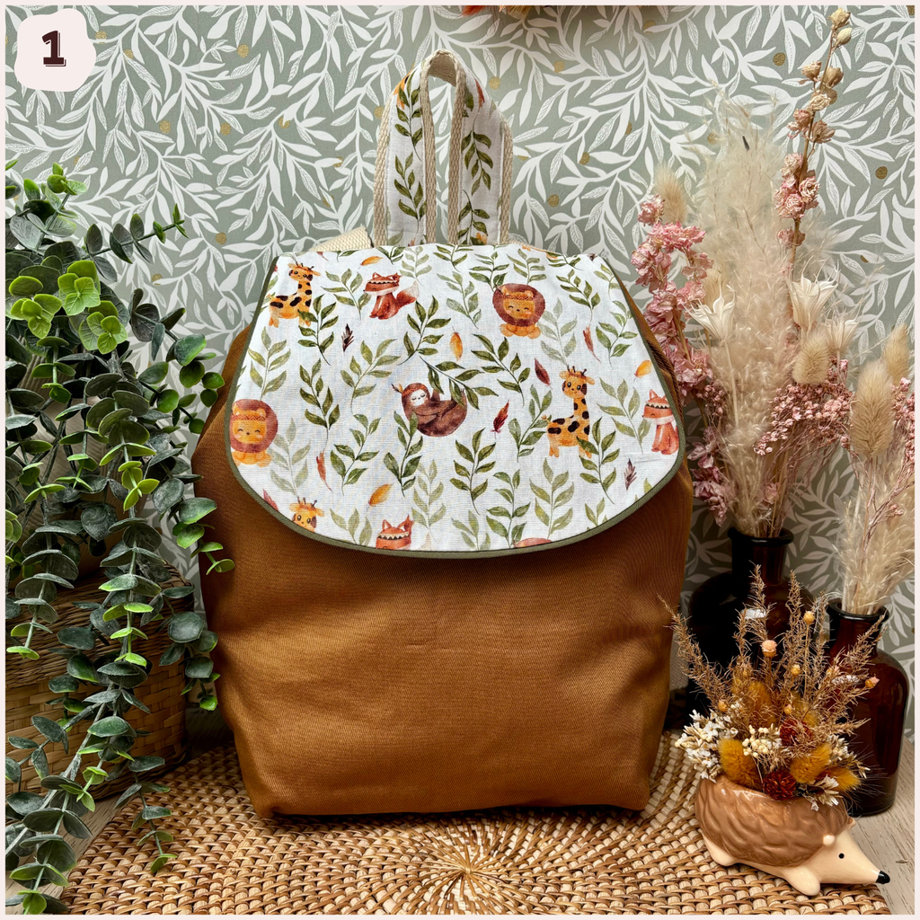 Sac à dos maternelle personnalisé - Camel Happy Chouquettes