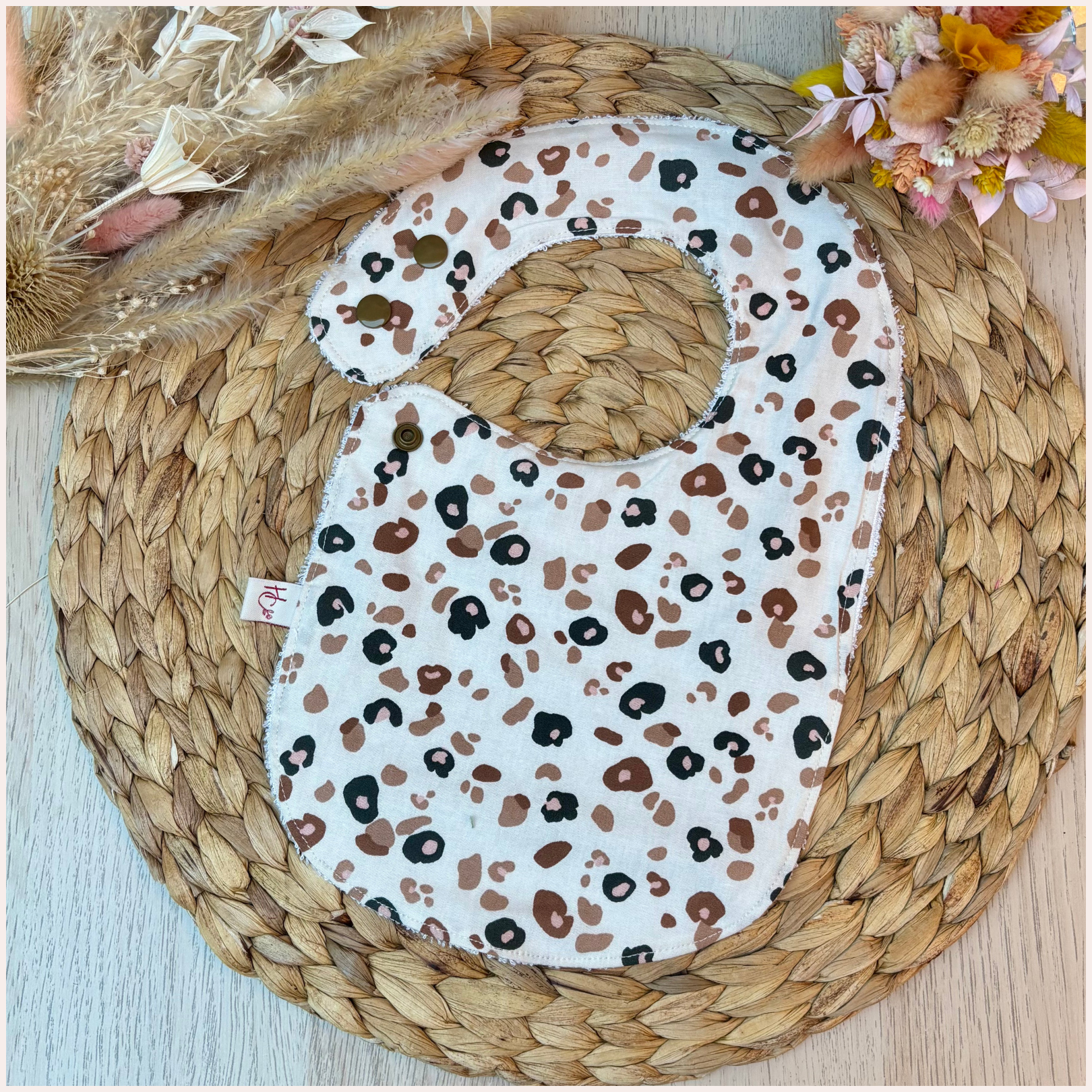 Semainier de bavoirs - Camel Happy Chouquettes