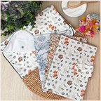 Duo pochette et tapis à langer Happy Chouquettes