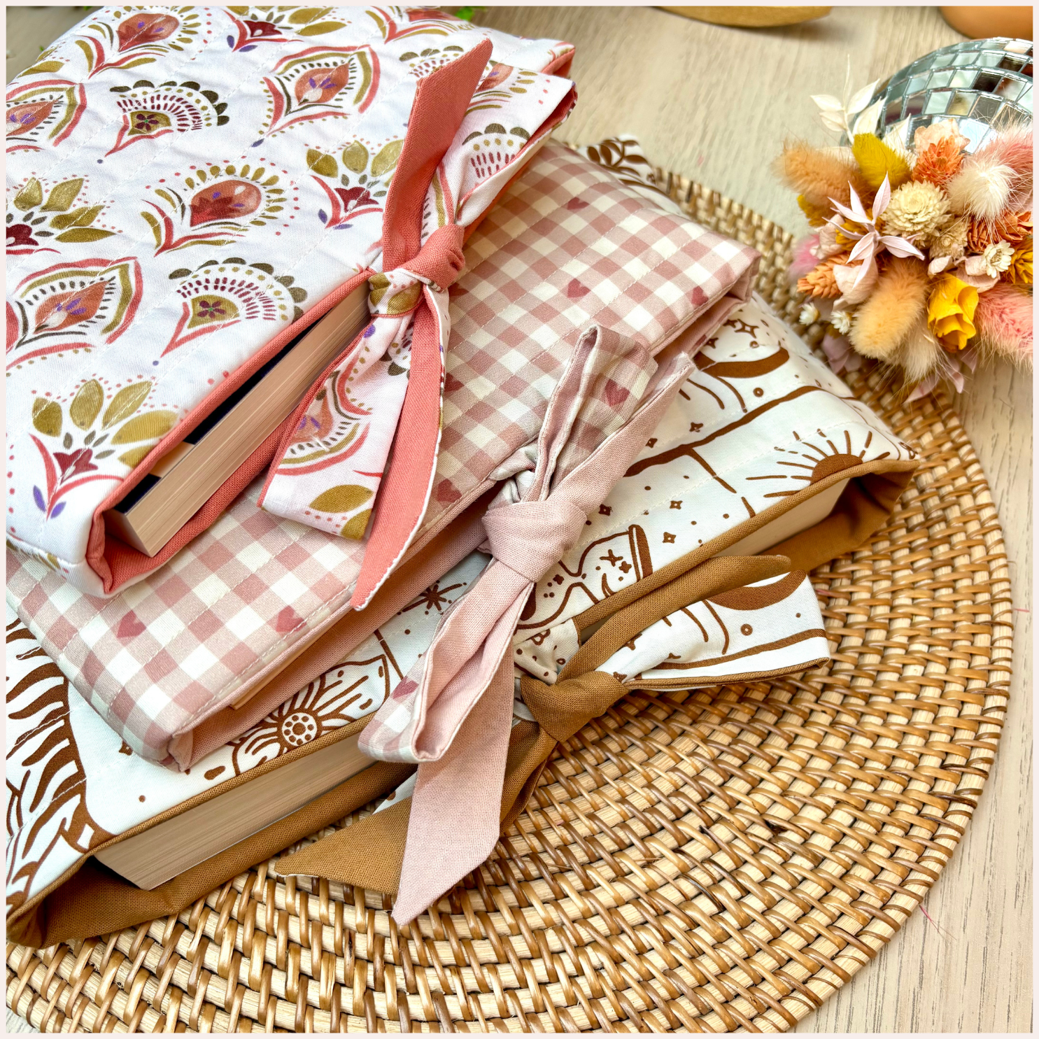 Pochette à livres personnalisée Happy Chouquettes