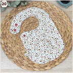 Bavoir à l'unité Happy Chouquettes