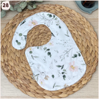 Bavoir à l'unité Happy Chouquettes