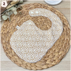 Bavoir à l'unité Happy Chouquettes