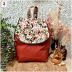 Sac à dos maternelle personnalisé - Terracotta Happy Chouquettes