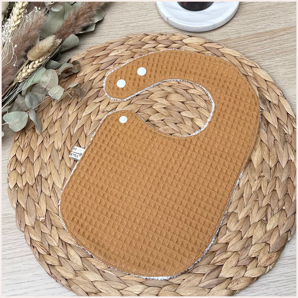 Semainier de bavoirs - Camel Happy Chouquettes