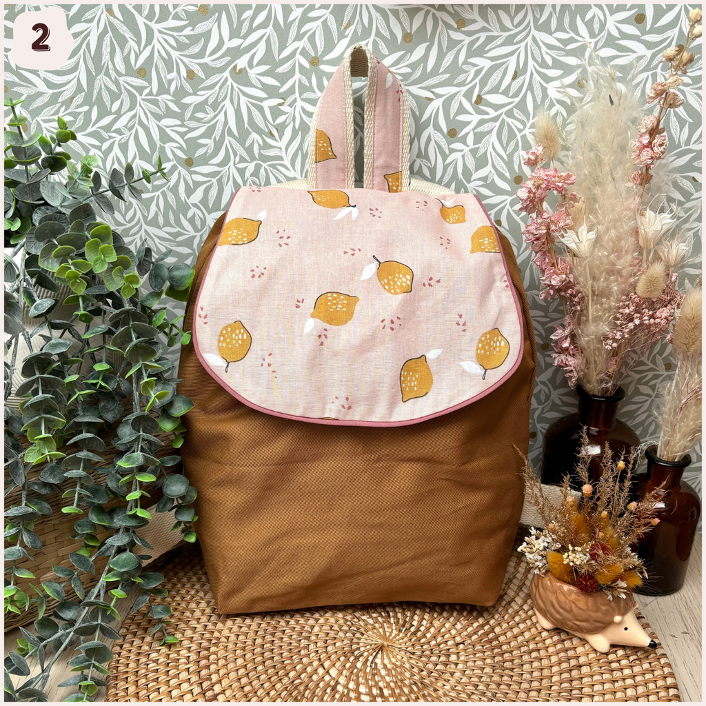 Sac à dos maternelle personnalisé - Camel Happy Chouquettes