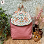 Sac à dos maternelle personnalisé - Rose Happy Chouquettes