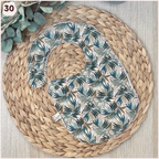 Bavoir à l'unité Happy Chouquettes