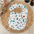 Bavoir à l'unité Happy Chouquettes