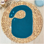 Bavoir à l'unité Happy Chouquettes