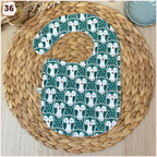 Bavoir à l'unité Happy Chouquettes