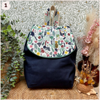 Sac à dos maternelle personnalisé - Marine Happy Chouquettes