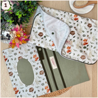 Duo pochette et tapis à langer Happy Chouquettes
