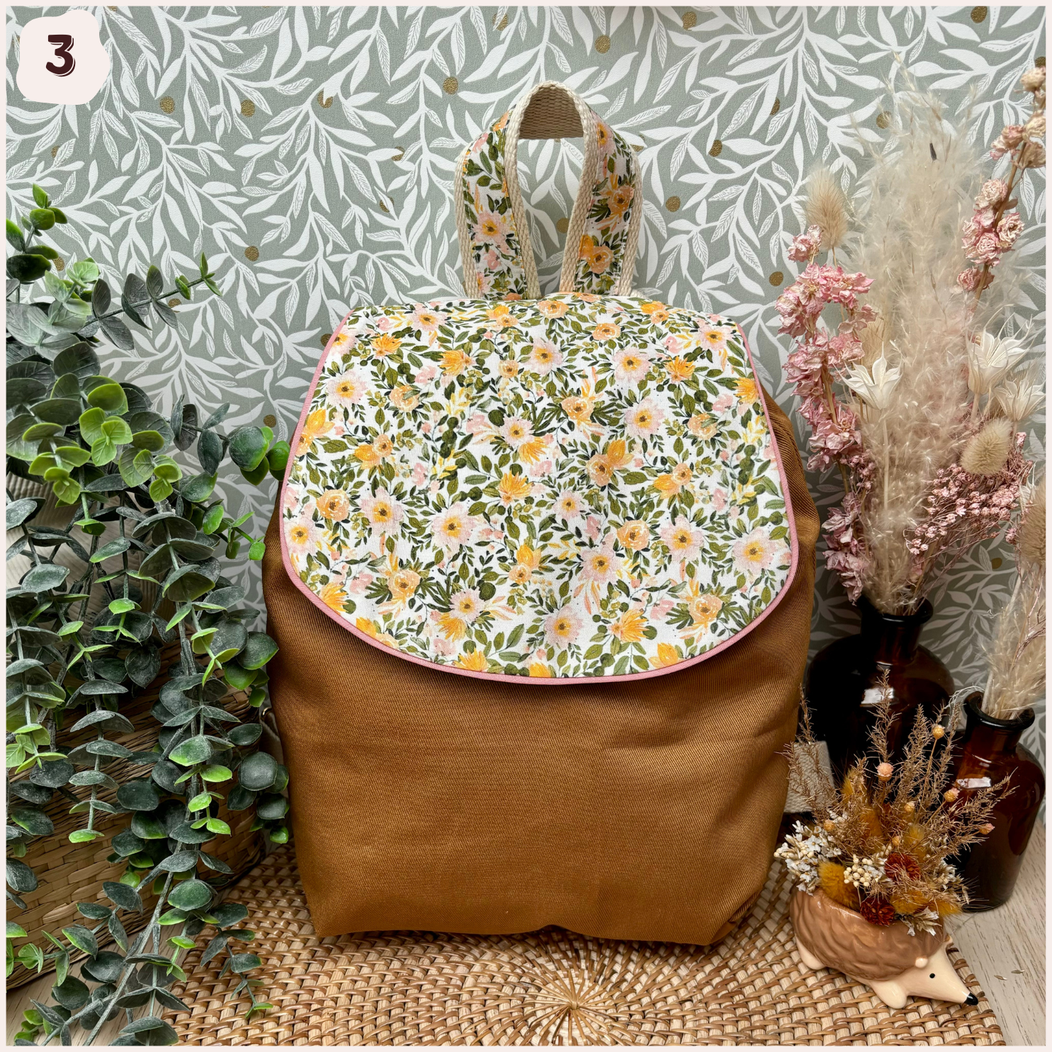 Sac à dos maternelle personnalisé - Camel Happy Chouquettes