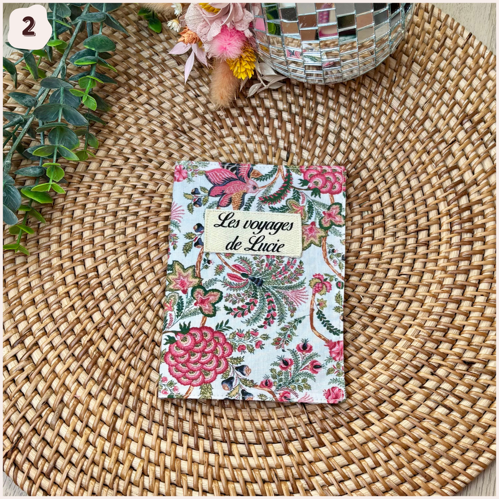 Protège passeport personnalisé Happy Chouquettes