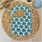 Semainier de bavoirs - Bleu Happy Chouquettes