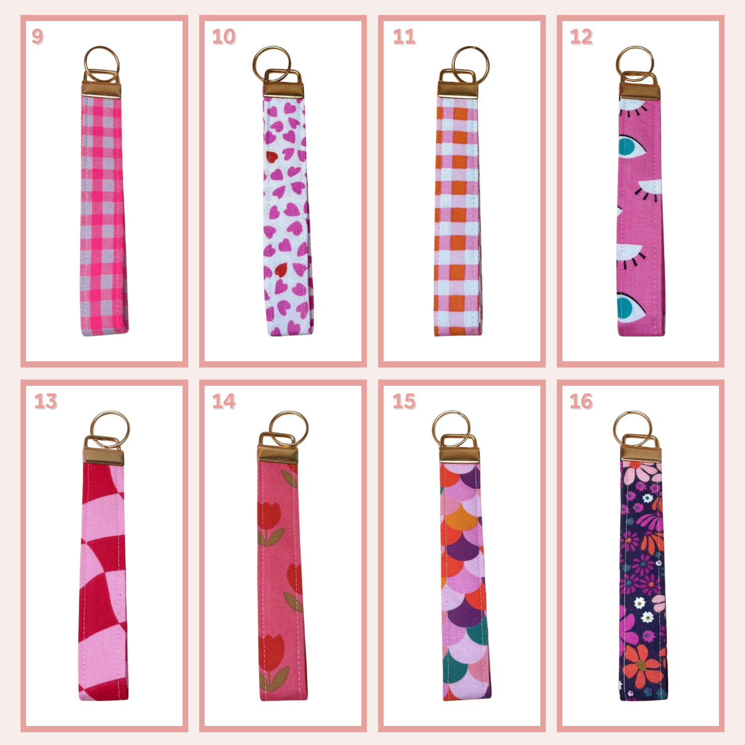 Porte-clés - Message personnalisé Happy Chouquettes